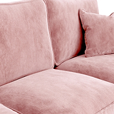 Arthur Blush Pink 2 Seater Sofa from Roseland Furniture