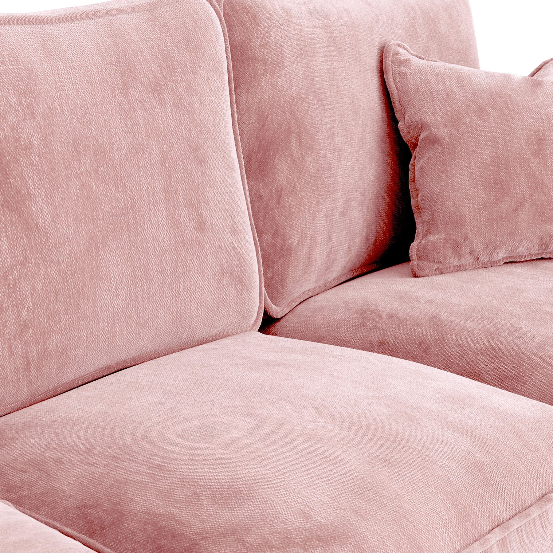 Arthur Blush Pink 2 Seater Sofa from Roseland Furniture