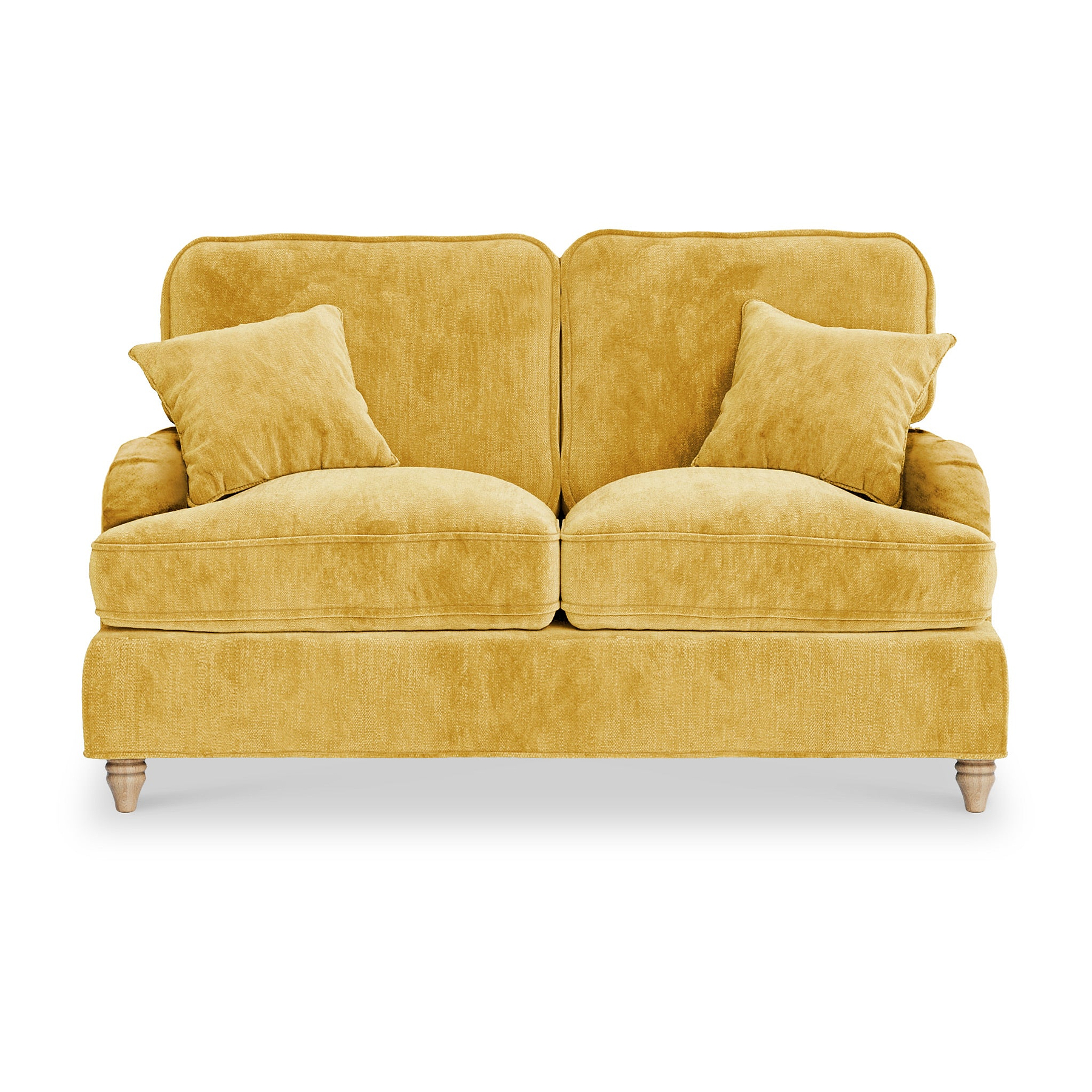 Arthur Gold 2 Seater Sofa from Roseland Furniture
