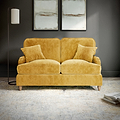 Arthur Gold 2 Seater Sofa from Roseland Furniture