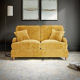 Arthur Gold 2 Seater Sofa from Roseland Furniture