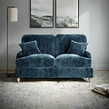 Arthur Navy Blue 2 Seater Sofa from Roseland Furniture