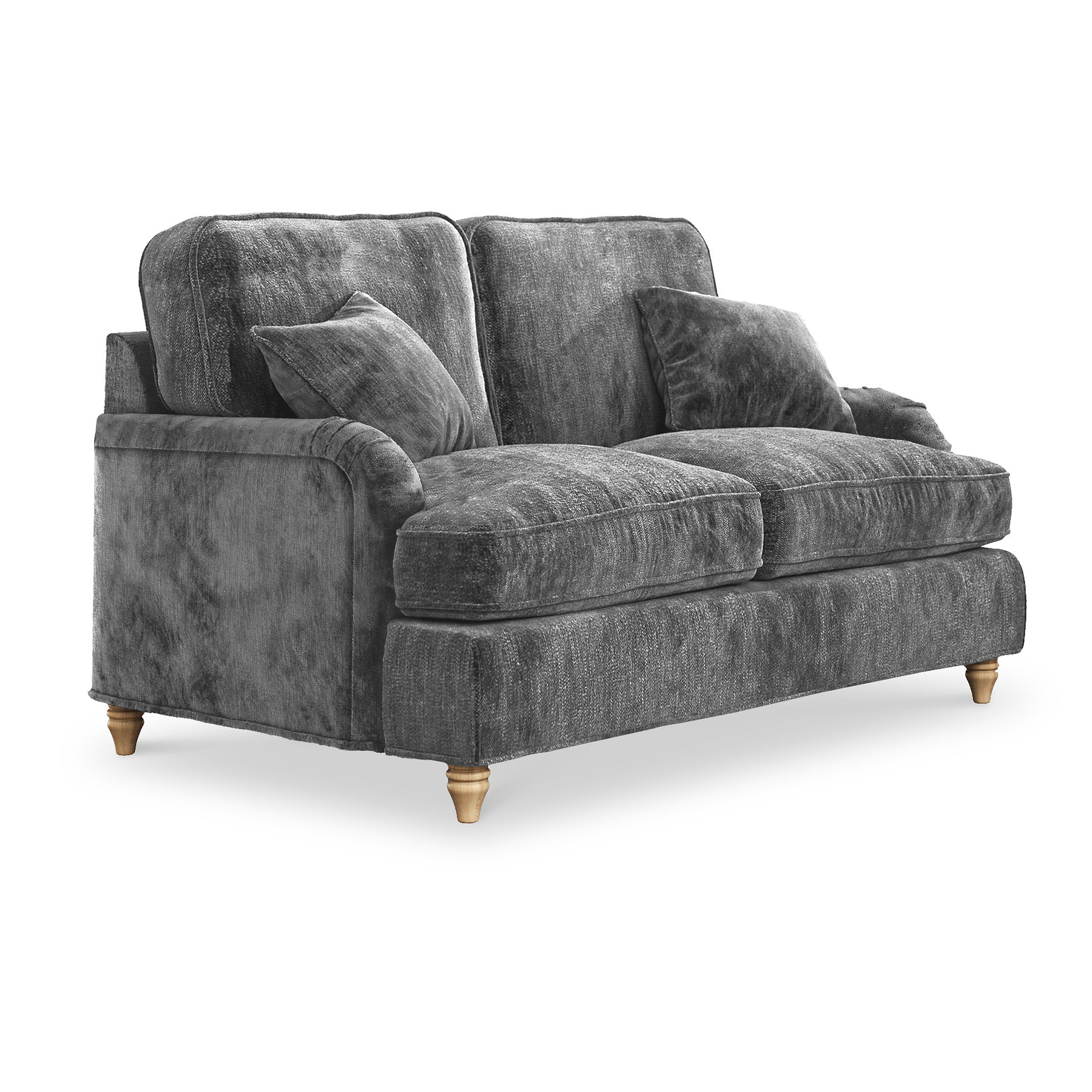 Arthur Charcoal Grey 2 Seater Sofa from Roseland Furniture