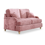 Arthur Blush Pink 2 Seater Sofa from Roseland Furniture