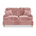Arthur Blush Pink 2 Seater Sofa from Roseland Furniture