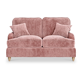 Arthur Blush Pink 2 Seater Sofa from Roseland Furniture