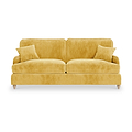 Arthur Gold 4 Seater Sofa from Roseland Furniture