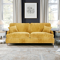 Arthur Gold 4 Seater Sofa from Roseland Furniture