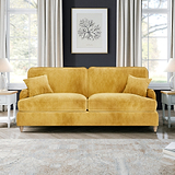 Arthur Gold 4 Seater Sofa from Roseland Furniture