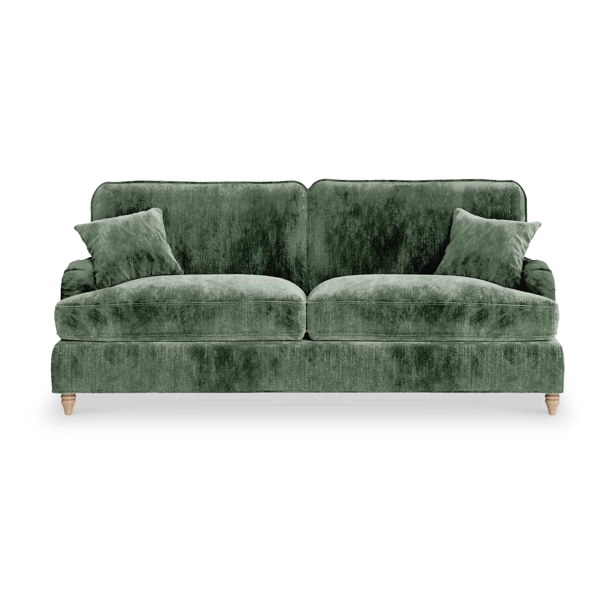 Arthur Moss Green 4 Seater Sofa from Roseland Furniture