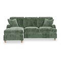 Arthur Moss Green Left Hand Chaise Sofa from Roseland Furniture