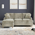Arthur Mink LH Chaise Sofa from Roseland Furniture