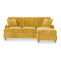 Arthur Gold RH Chaise Sofa from Roseland Furniture