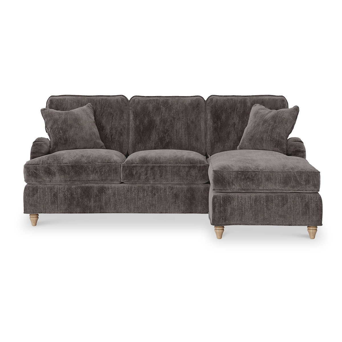Arthur RH Chaise Sofa Espresso from Roseland Furniture