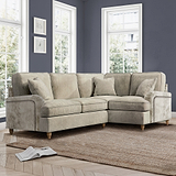 Arthur Mink Corner Sofa from Roseland Furniture