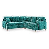 Arthur Emerald Green Large Corner Sofa from Roseland Furniture