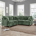 Arthur Moss Green Large Corner Sofa from Roseland Furniture