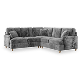 Arthur Charcoal Large Corner Sofa from Roseland Furniture