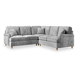 Arthur Ice Grey Large Corner Sofa from Roseland Furniture