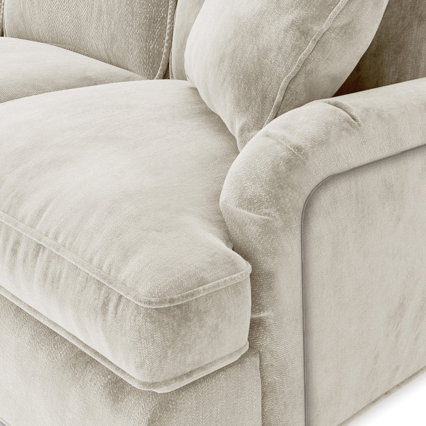 Arthur Mink Corner Sofa from Roseland Furniture