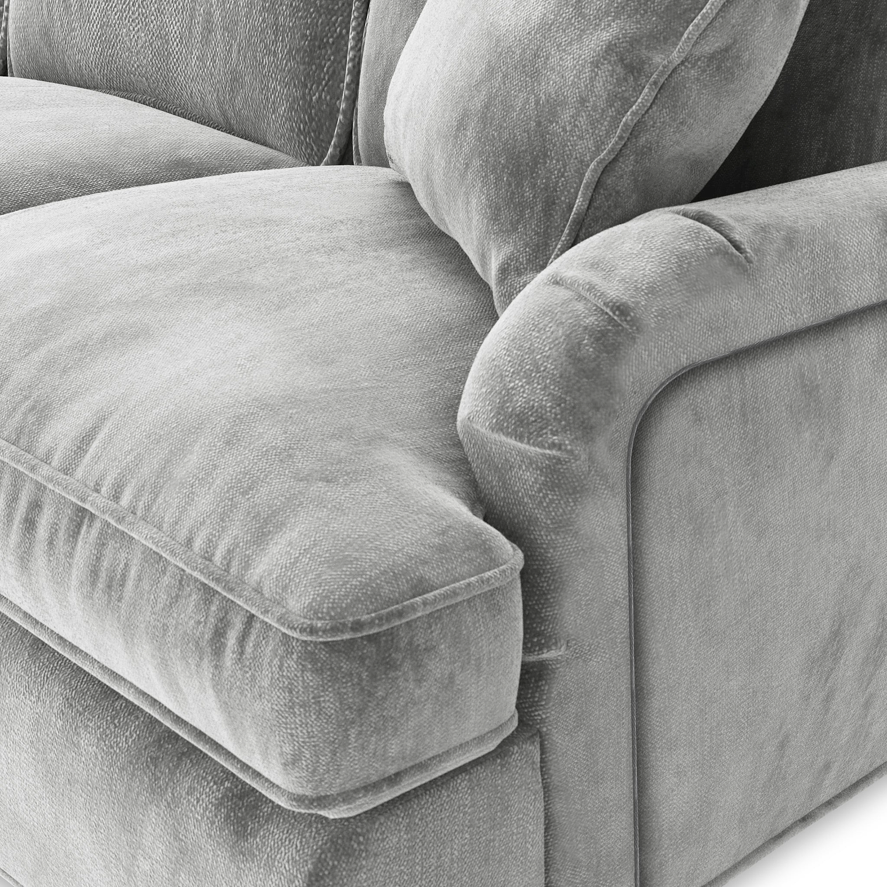 Arthur Ice Grey 2 Seater Sofa from Roseland Furniture