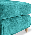 Alfie and Arthur Emerald Green Universal Footstool from Roseland Furniture