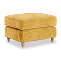 Alfie and Arthur Gold Universal Footstool from Roseland Furniture