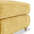 Alfie and Arthur Gold Universal Footstool from Roseland Furniture