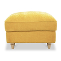 Alfie Storage Footstool Gold from Roseland Furniture