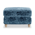 Alfie and Arthur Navy Universal Footstool from Roseland Furniture