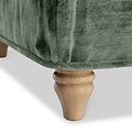 Alfie Storage Footstool Moss Green from Roseland Furniture