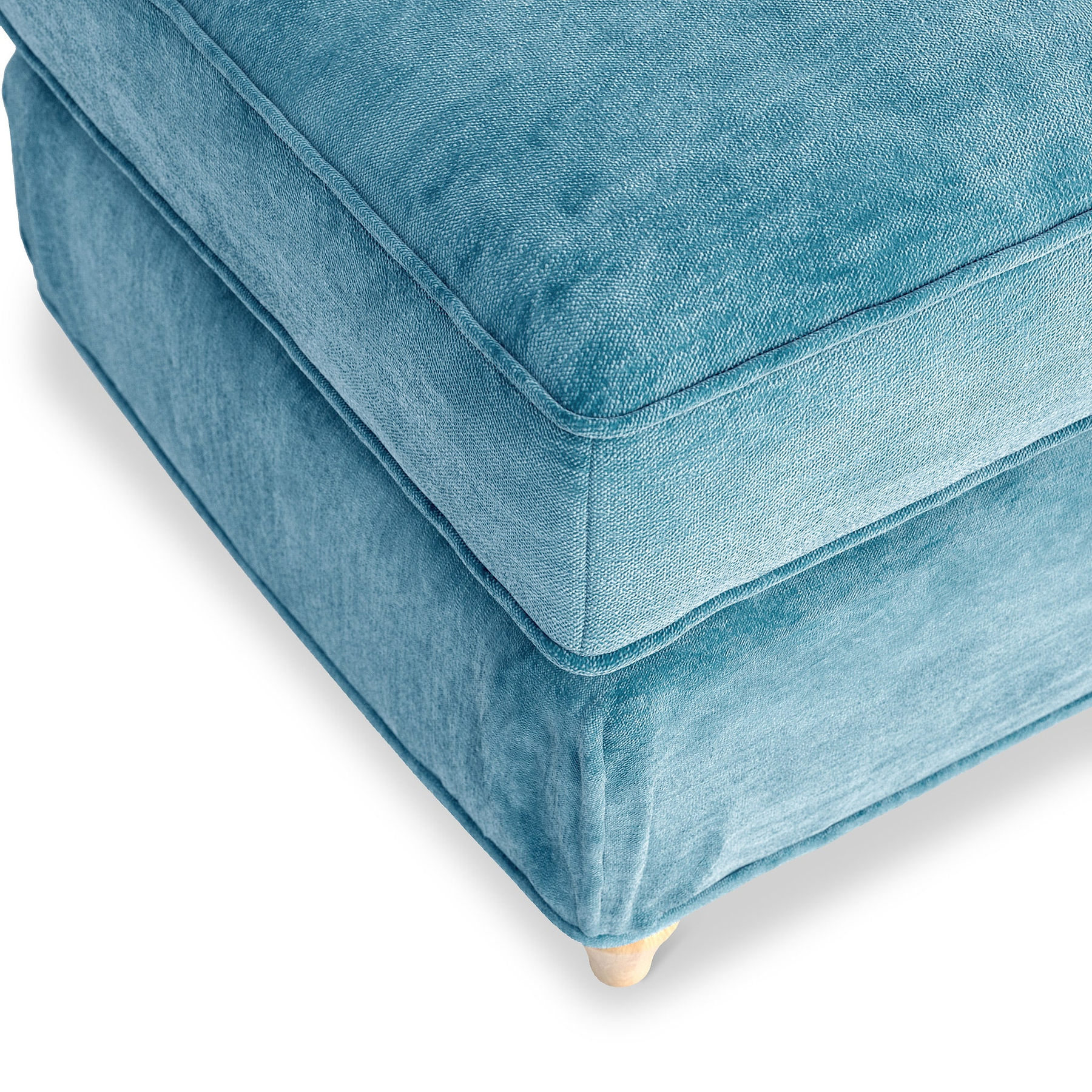 Alfie and Arthur Lagoon Universal Footstool from Roseland Furniture