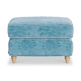 Alfie and Arthur Lagoon Universal Footstool from Roseland Furniture