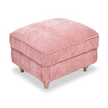 Alfie Storage Footstool Blush from Roseland Furniture