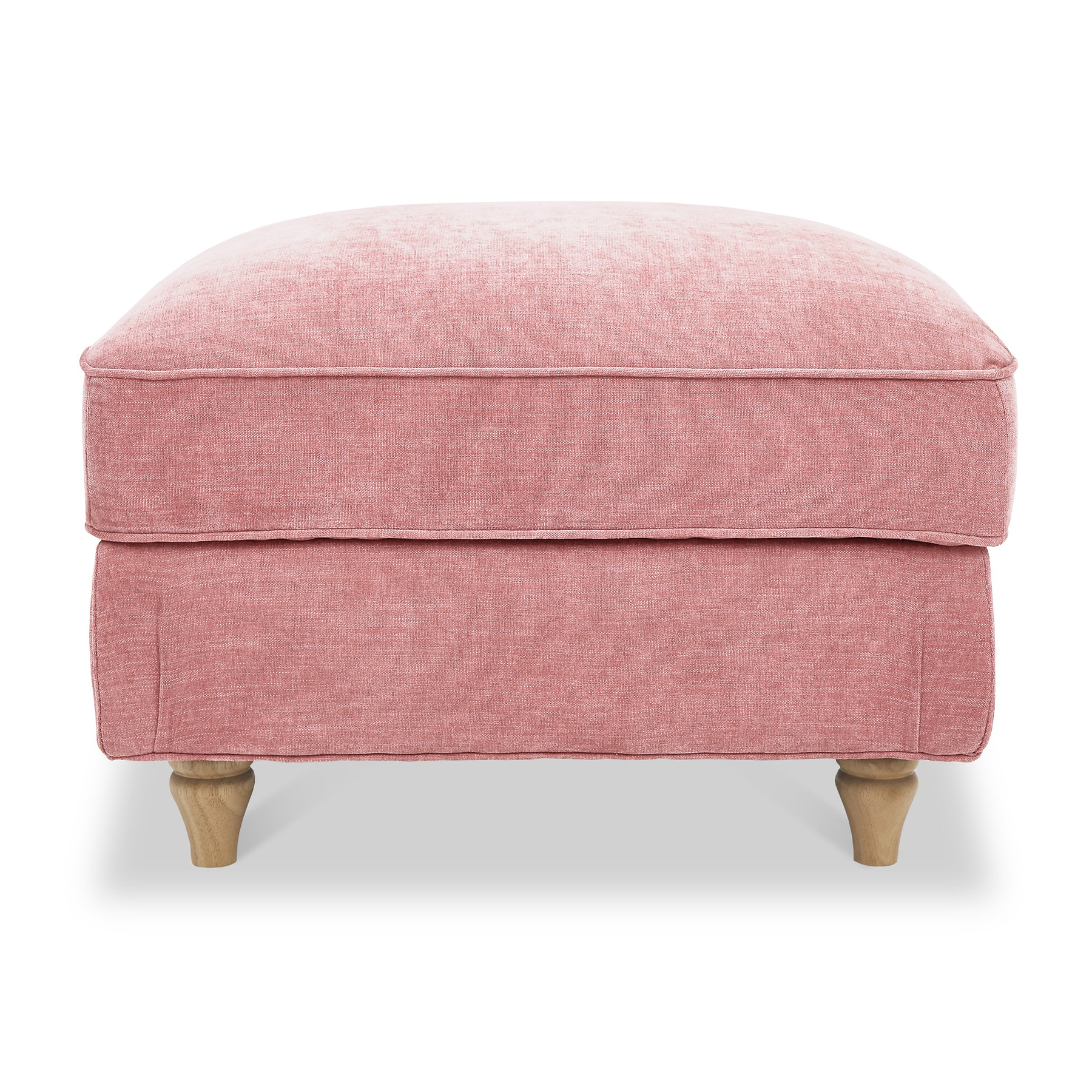 Alfie Storage Footstool Blush from Roseland Furniture