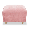 Alfie Storage Footstool Blush from Roseland Furniture