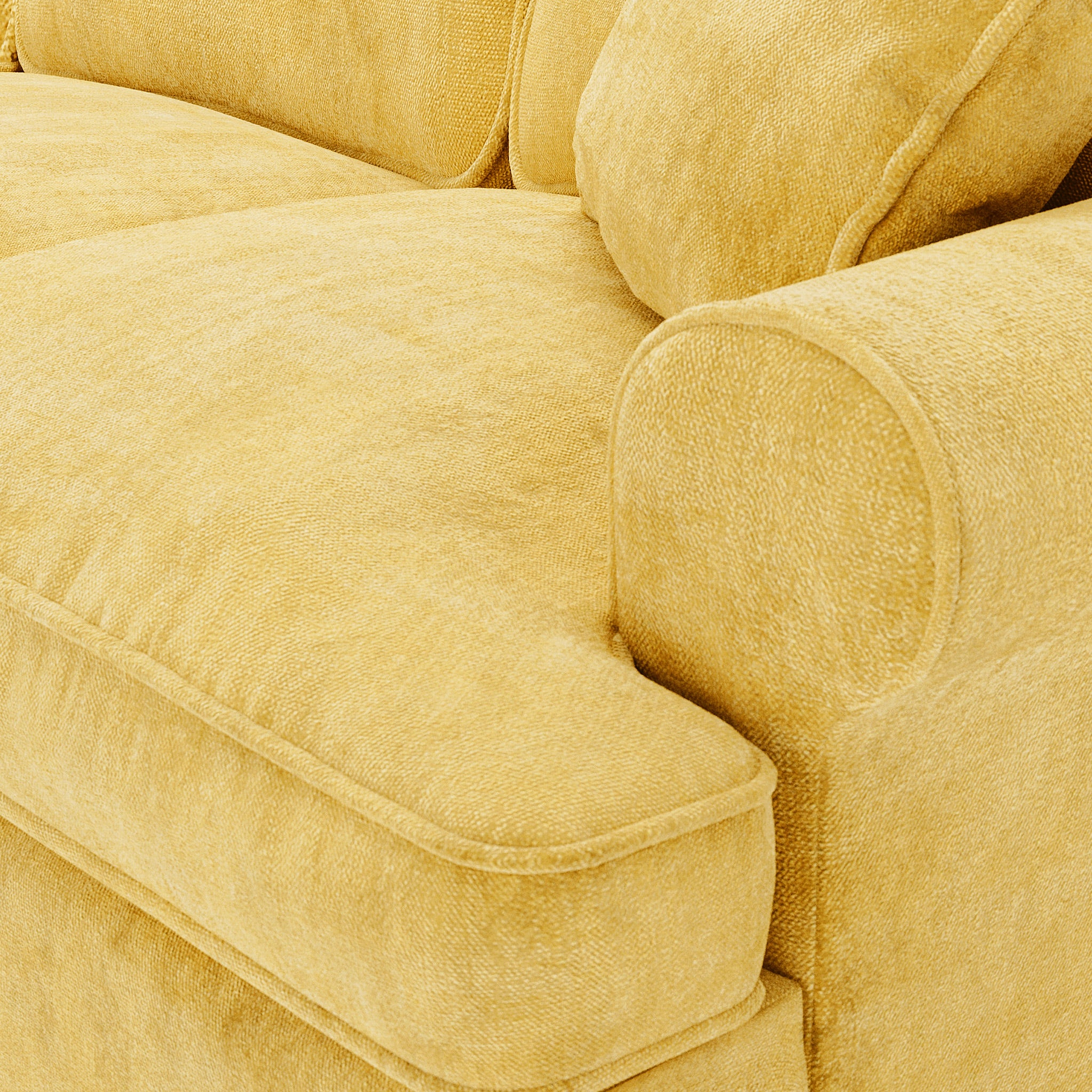 Alfie Gold 4 Seater Sofa from Roseland Furniture
