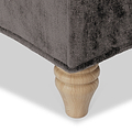 Archie/Alfie Espresso Foot Close Up from Roseland Furniture