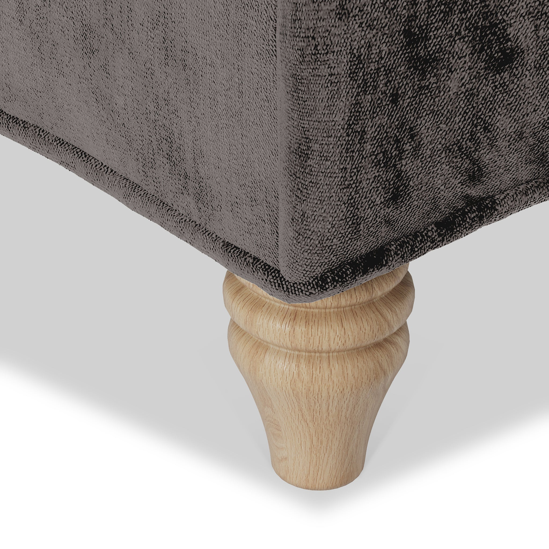 Archie/Alfie Espresso Foot Close Up from Roseland Furniture