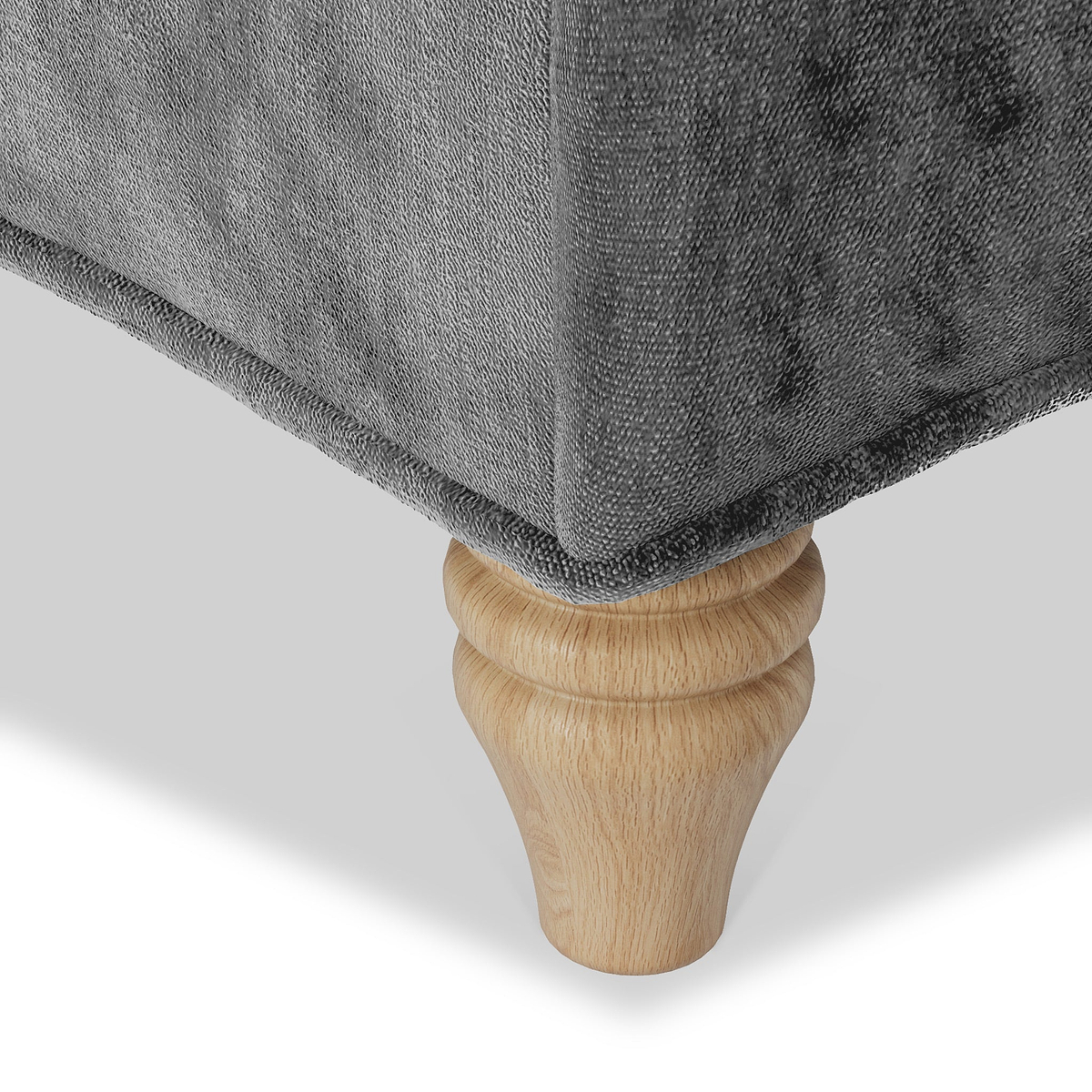 Alfie Armchair in Charcoal by Roseland Furniture