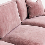 Archie Blush Large Corner Sofa from Roseland Furniture