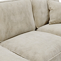 Archie Mink Large Corner Sofa from Roseland Furniture