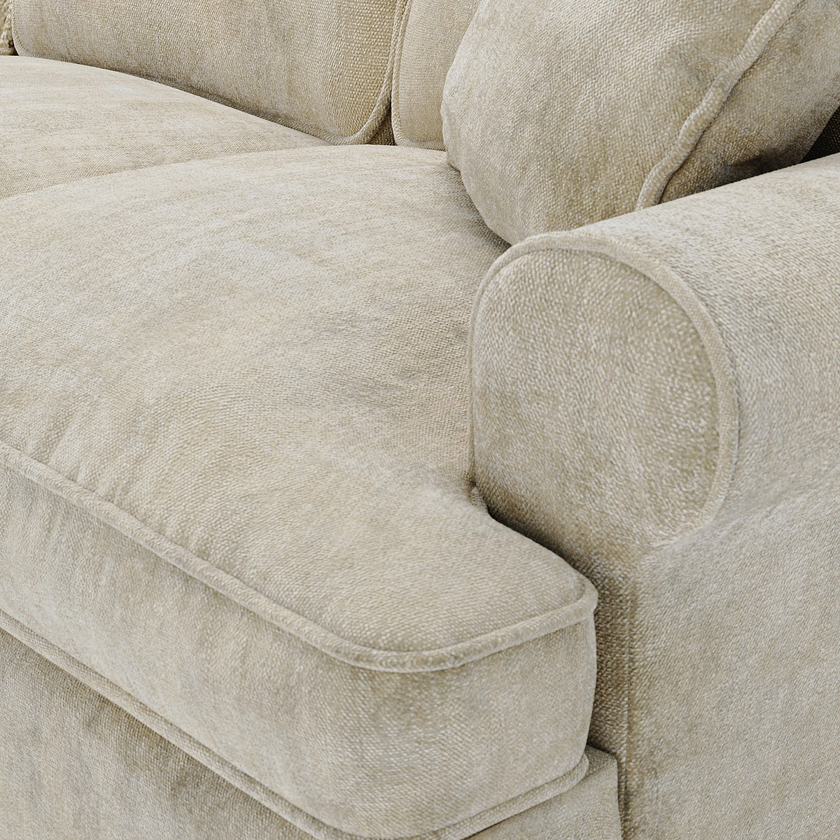 Alfie Mink 3 Seater Sofa from Roseland Furniture