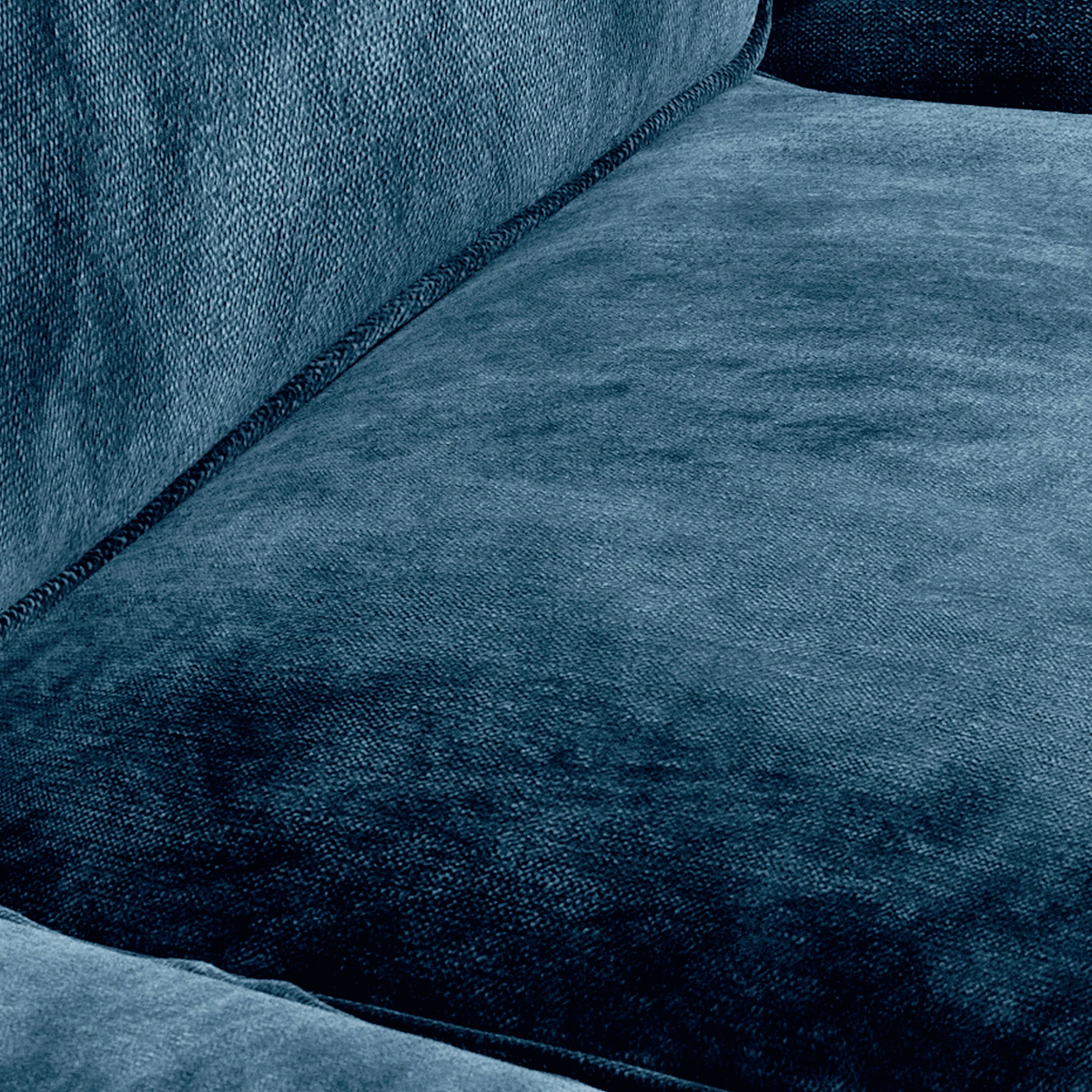 Archie Navy Large Corner Sofa from Roseland Furniture