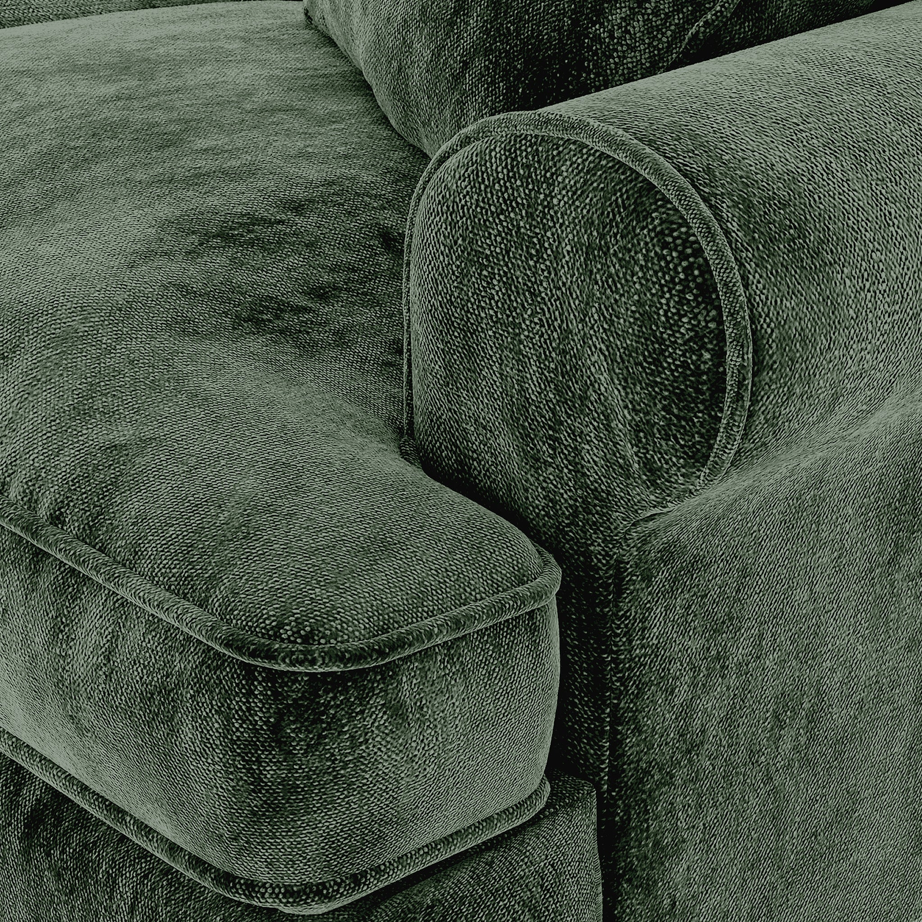 Alfie Armchair in Moss Green by Roseland Furniture