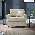 Alfie Armchair in Mink by Roseland Furniture