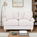 Alfie Woven Cream 2 Seater Sofa for living room from Roseland Furniture