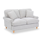 Alfie Woven Light Grey 2 Seater Sofa from Roseland Furniture