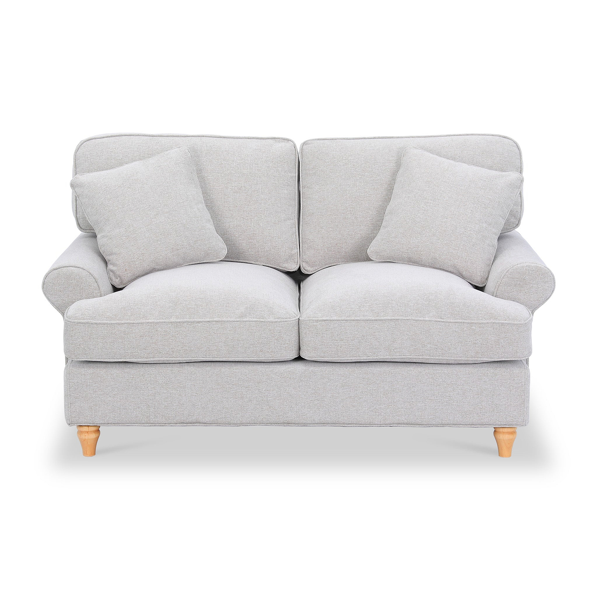Alfie Woven Light Grey 2 Seater Sofa from Roseland Furniture