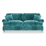 Alfie Emerald Green 3 Seater Sofa from Roseland Furniture